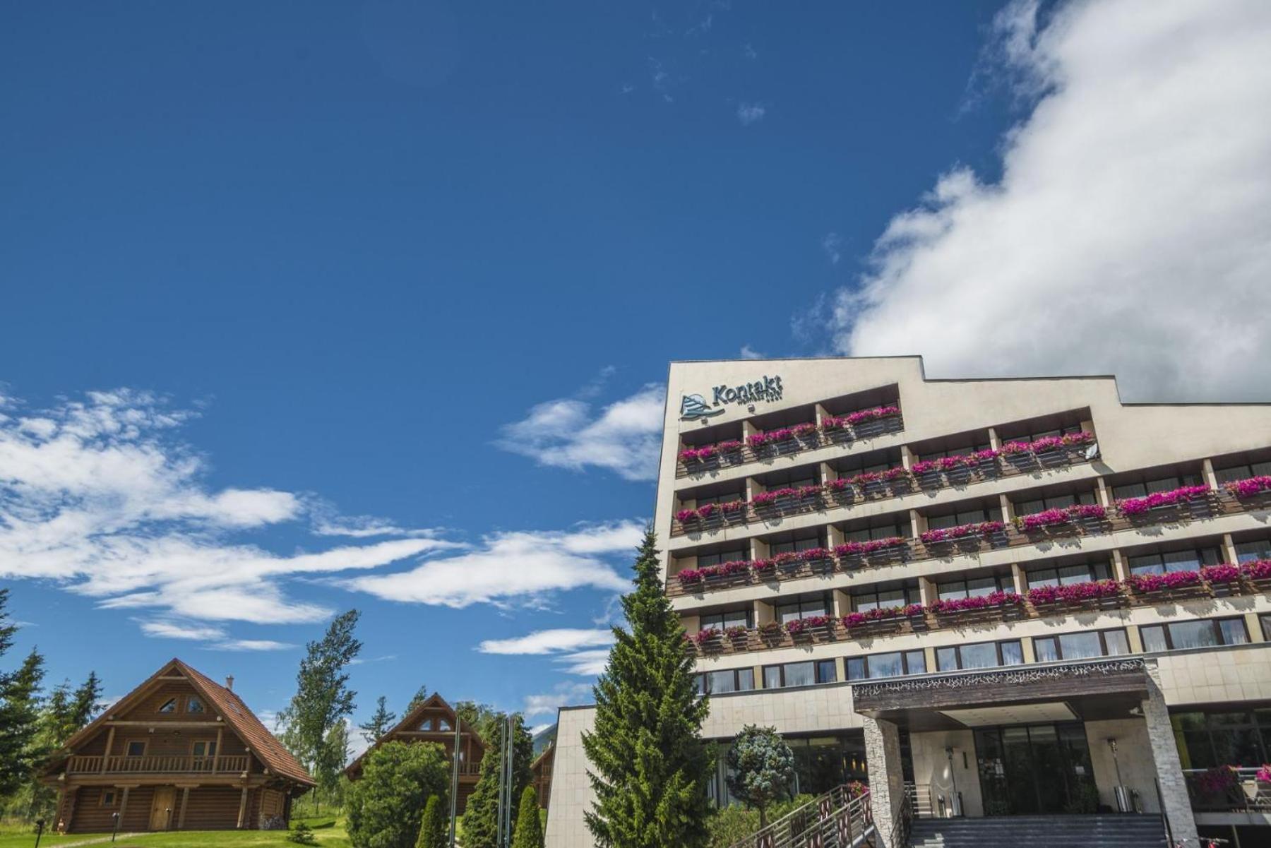 טטרנסקה לומניקה Kontakt Wellness Hotel מראה חיצוני תמונה